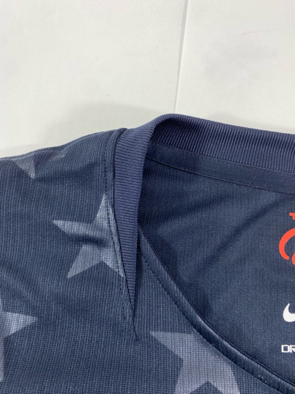 Nike USA Men’s Size 2XL Dri-Fit Performance Jersey Black With Charcoal Stars NWT - Picture 4 of 16